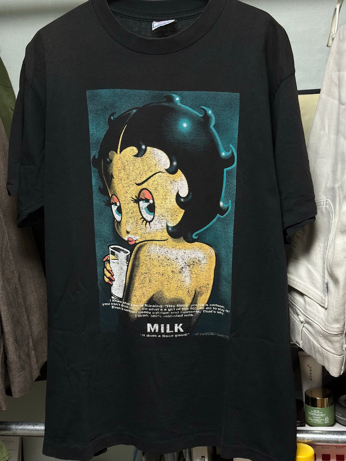 90s betty boop 빈티지 베티붑 티셔츠 XL 상품이미지1