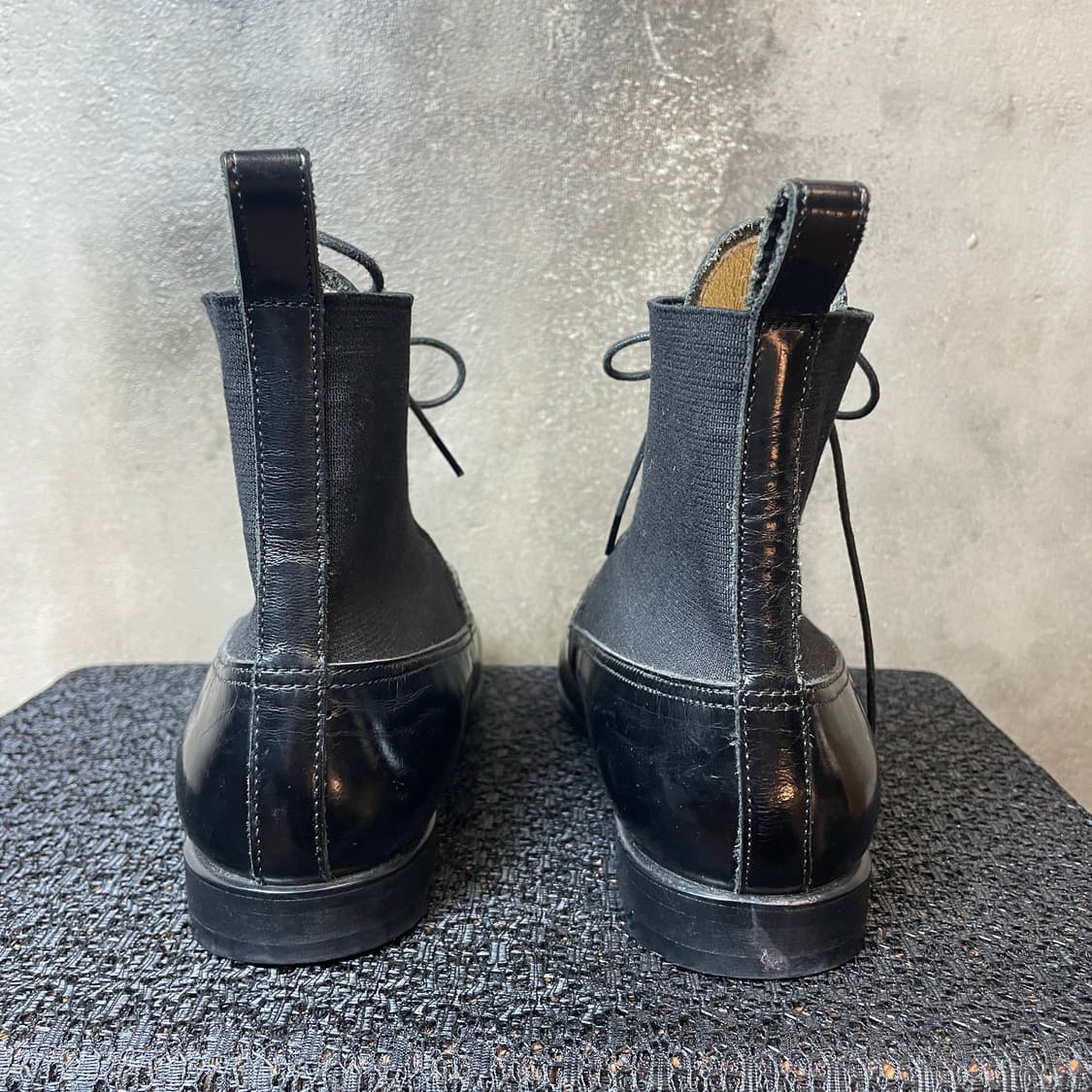 93aw 요지 야마모토 펨므 레이스업 부츠 상품이미지4