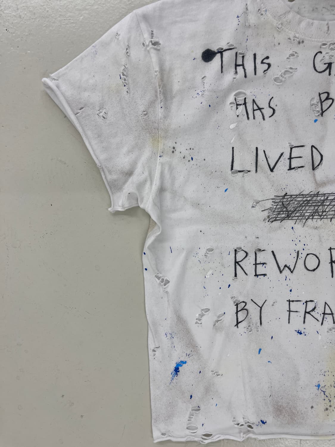 FRADECO REWORKED DISTRESSED T-SHIRT 상품이미지3