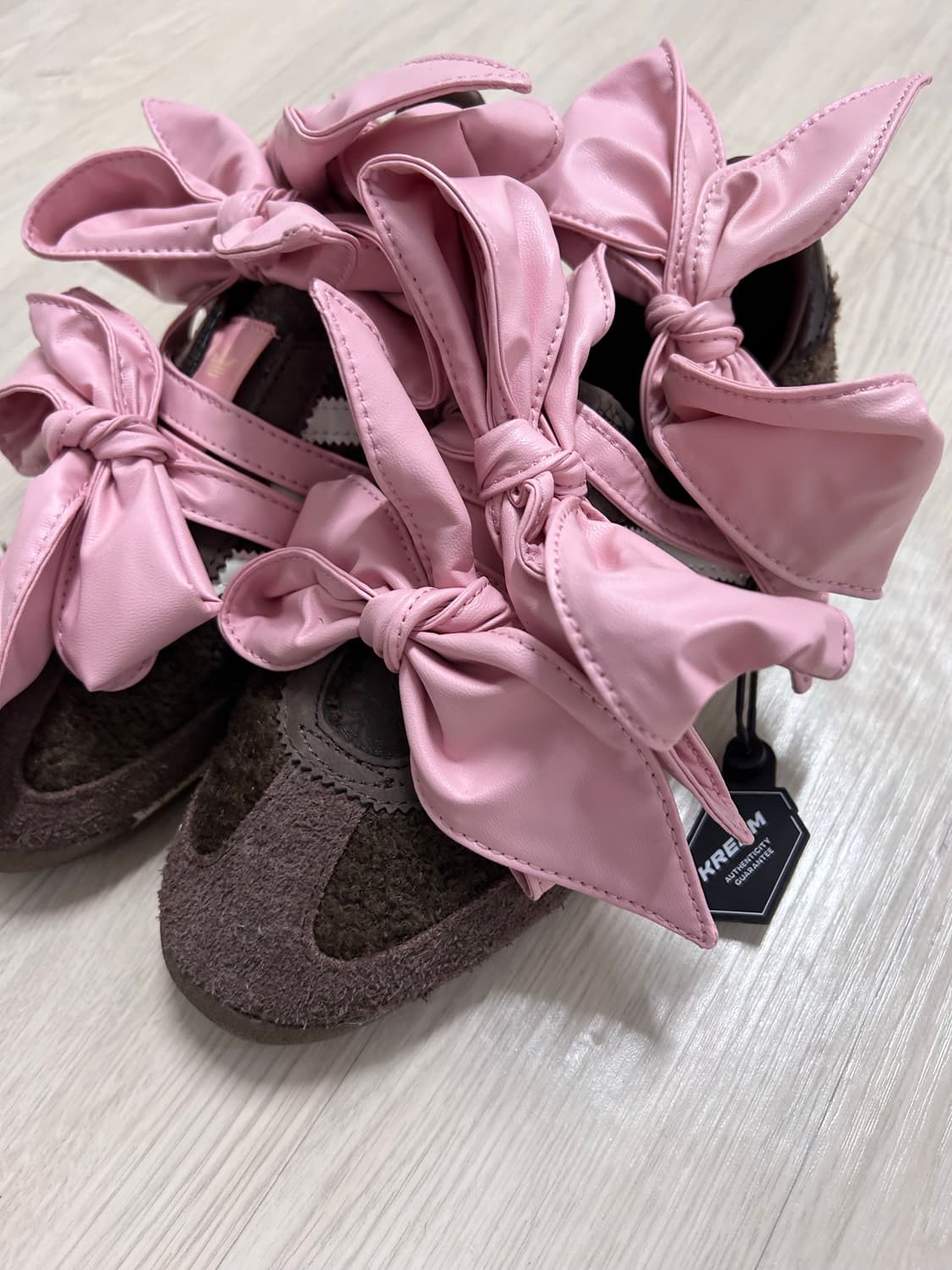 아디다스 x 캐롤라인 후 SL 72 OG 브라운 원더 모브 230 팝니다 상품이미지3