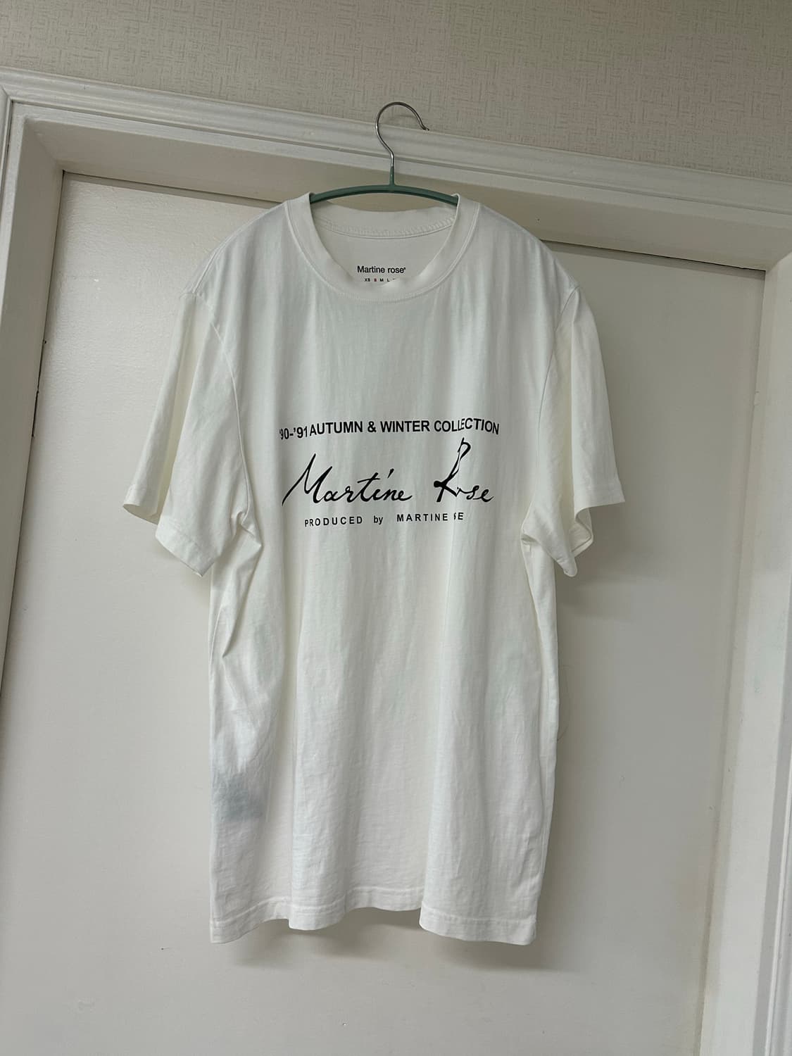 마틴로즈 클래식 숏슬리브 티셔츠 상품이미지2