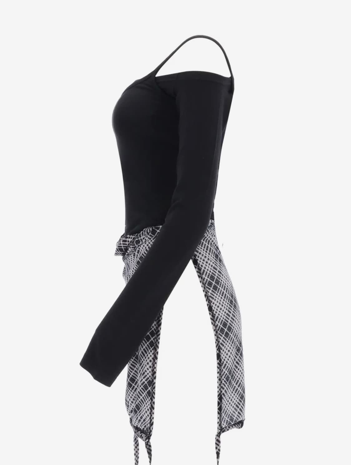 쎄쎄쎄 TRANSFORM LAYERED TEE (BLACK) 상품이미지3