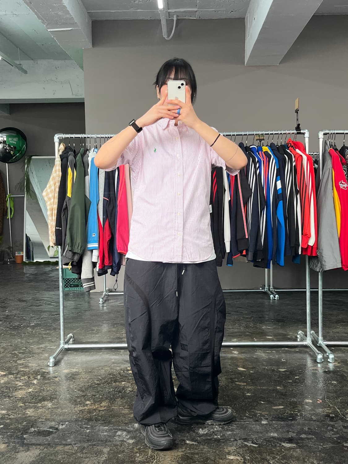 폴로 랄프로렌 스트라이프 반팔 셔츠 상품이미지6