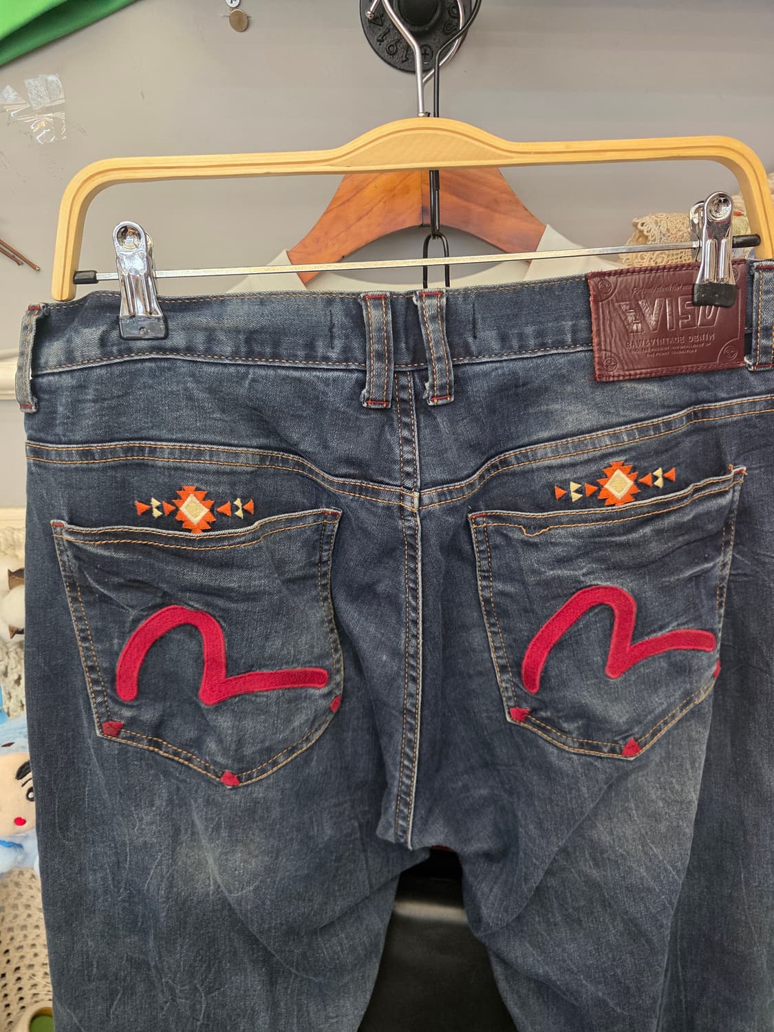 에비수 시그니처 워크 데님 팬츠 34 상품이미지1