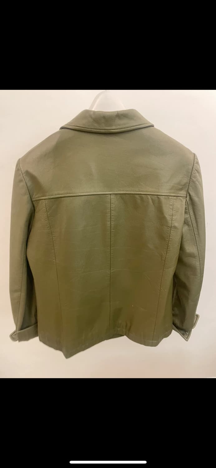 올리브 리얼레더자켓 소가죽  상품이미지2