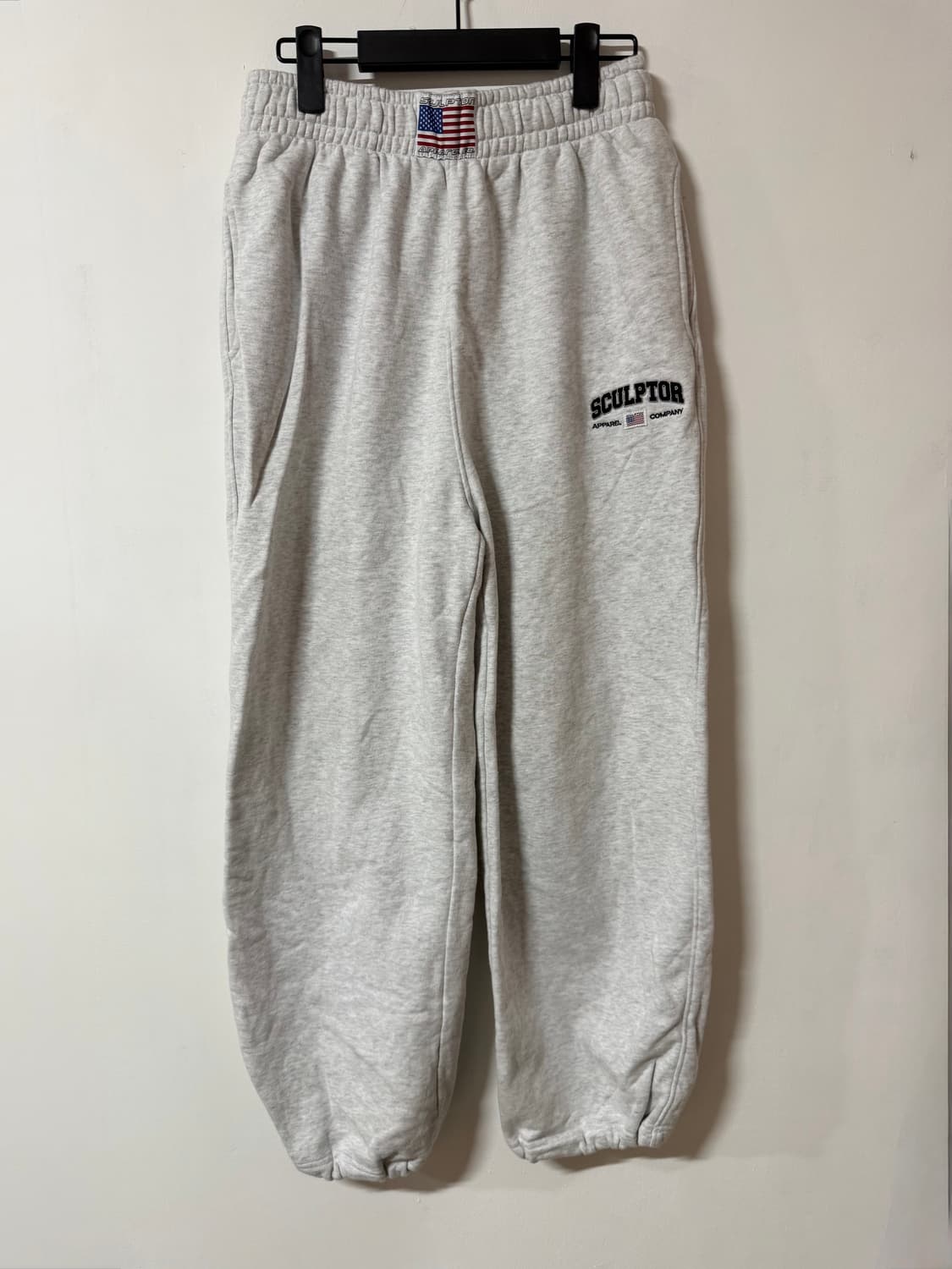 스컬프터 로고 스웨트 조거팬츠 그레이 M 상품이미지2
