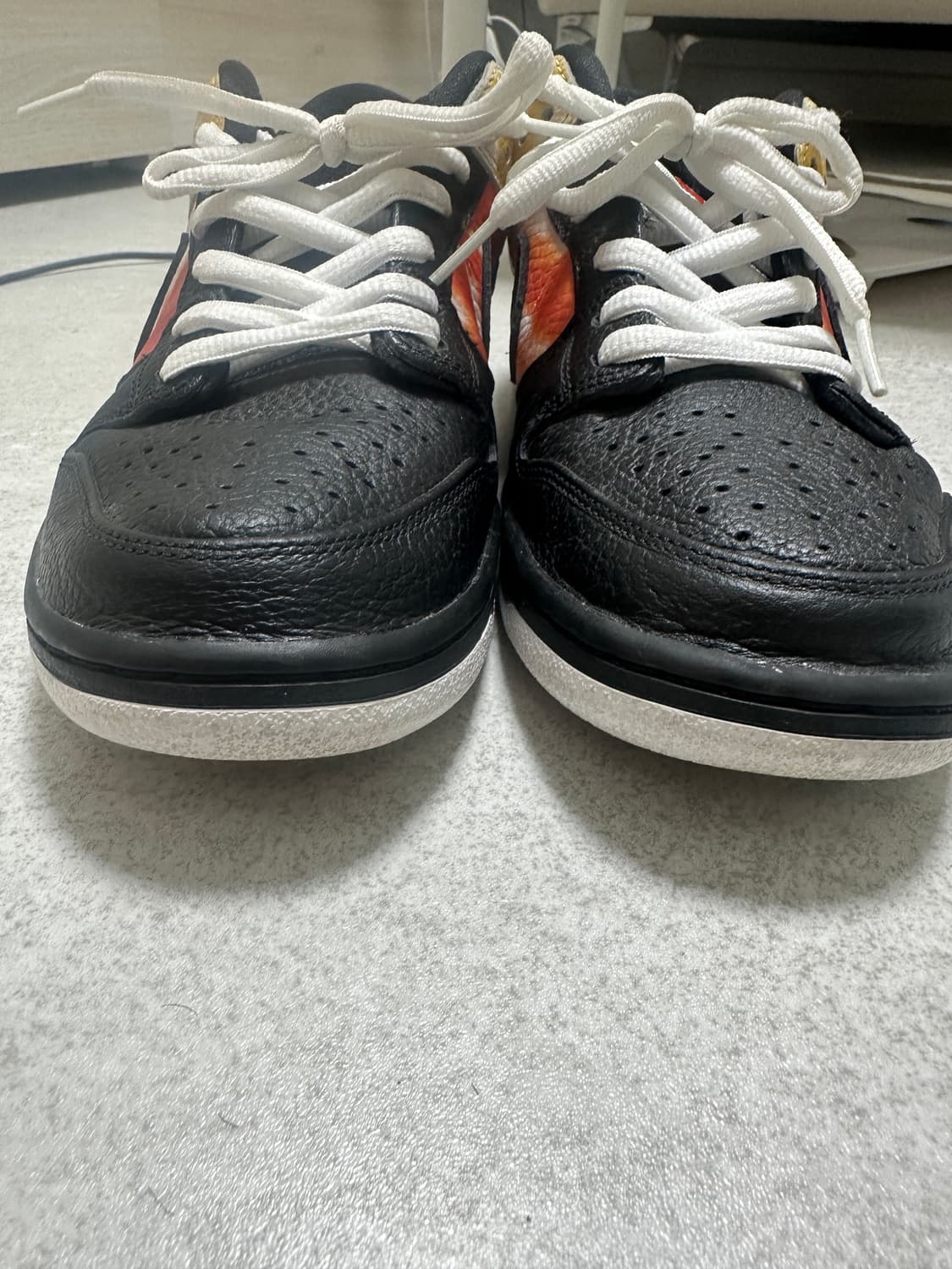 나이키 SB 덩크 로우 레이건 타이다이 블랙 280판매합니다. 상품이미지6