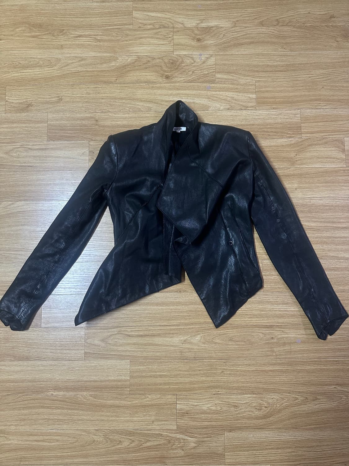 헬무트랭 드레이프 레더 자켓 상품이미지3