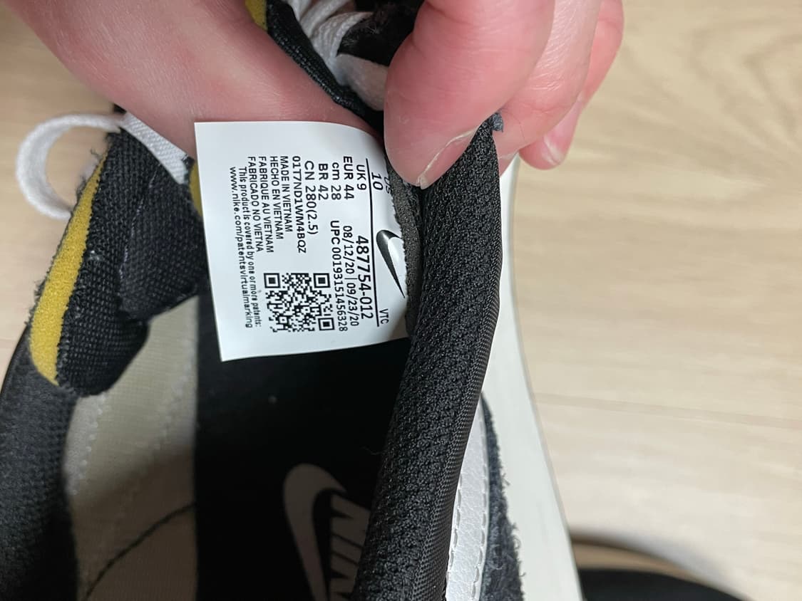 나이키 테일윈드 검흰 280 상품이미지8