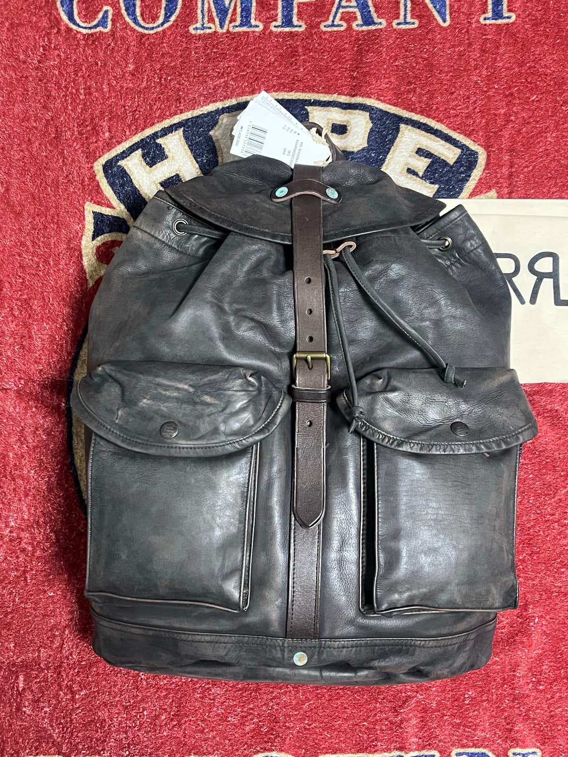 RRL 레더 럭색 더블알엘 가방 상품이미지3