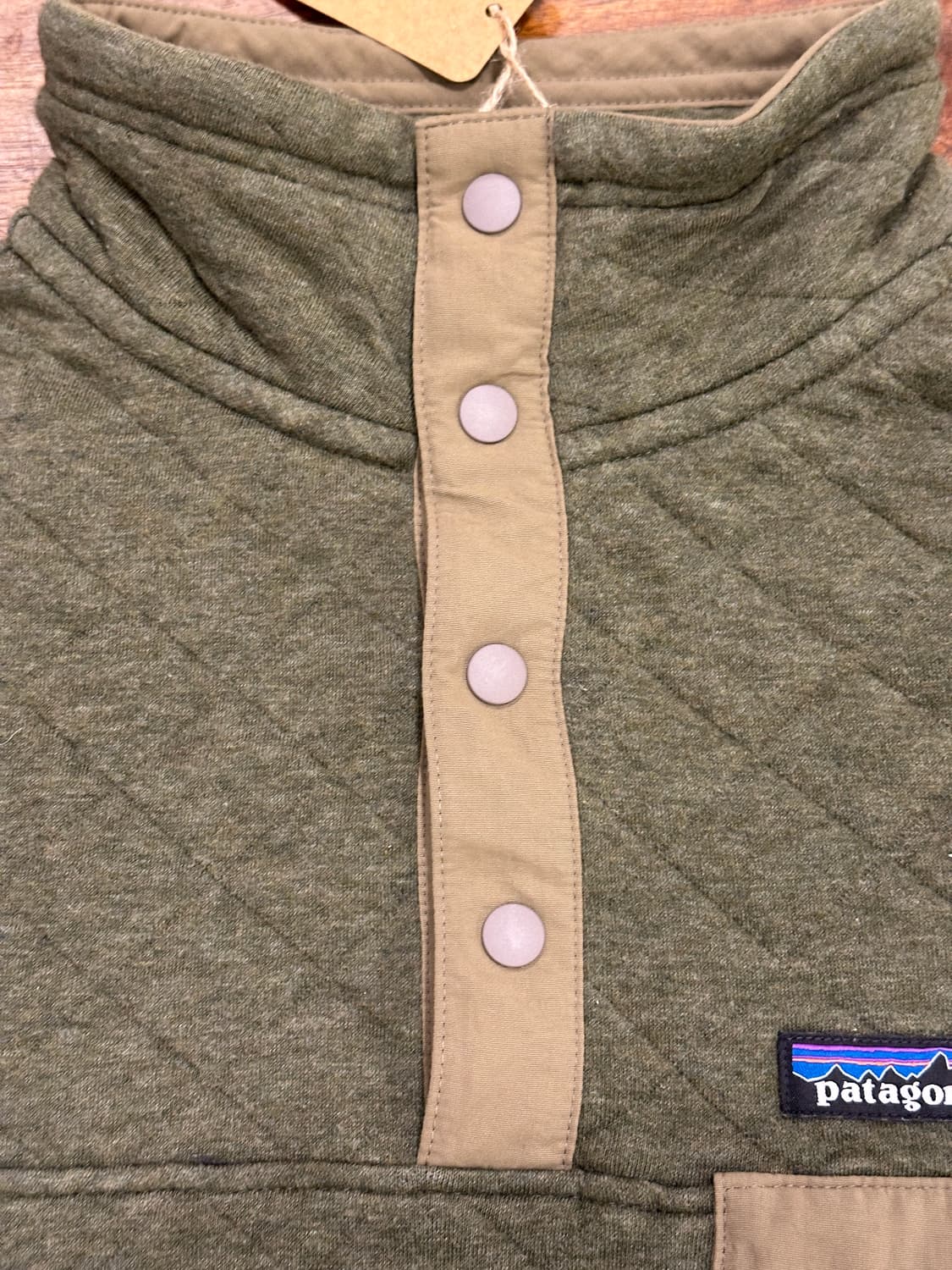파타고니아 Organic Cotton Quilt Snap-T 플리스 S 상품이미지6