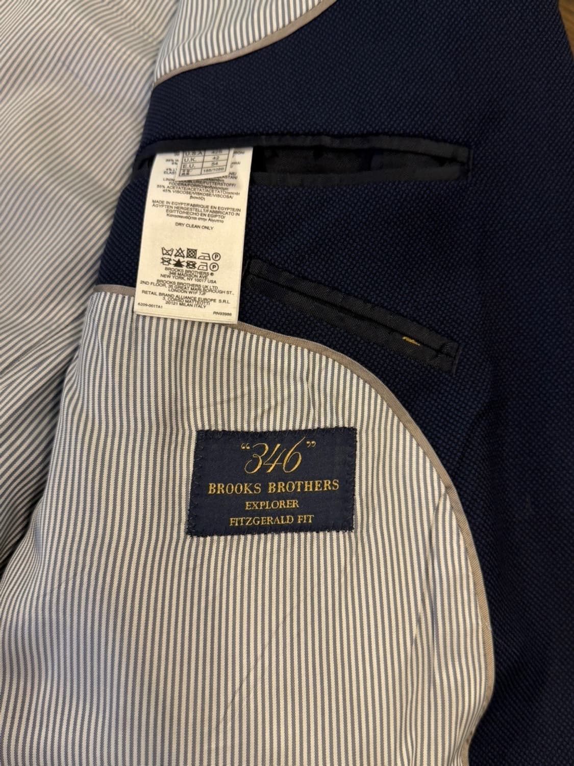 브룩스 브라더스 블레이저 105 상품이미지8