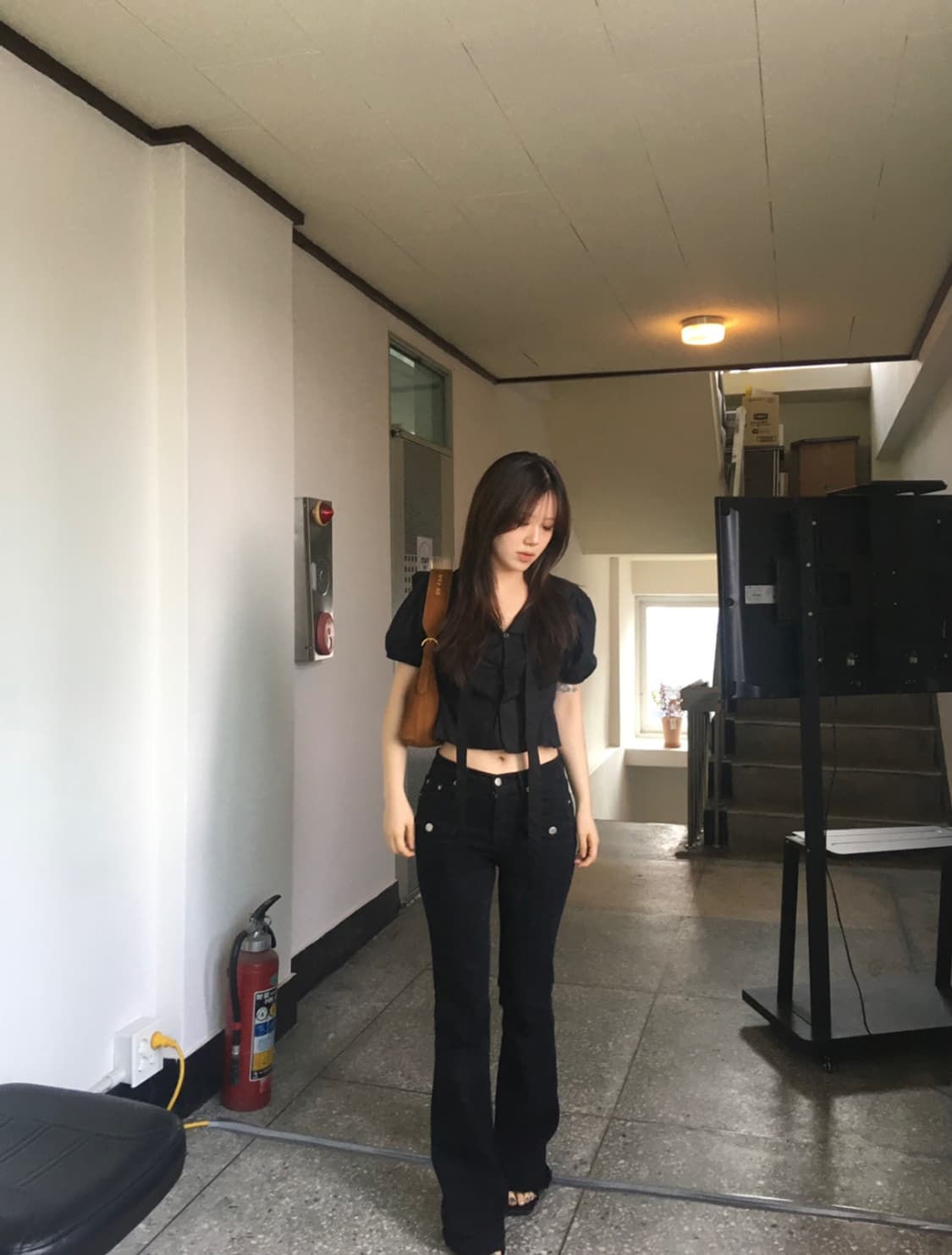 새상품) 아워캐비넷 부츠컷 S 상품이미지1