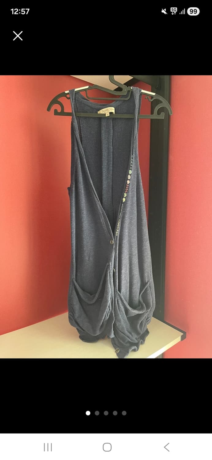 (마지막특가) 써스데이아일랜드 니트 베스트 90 상품이미지1