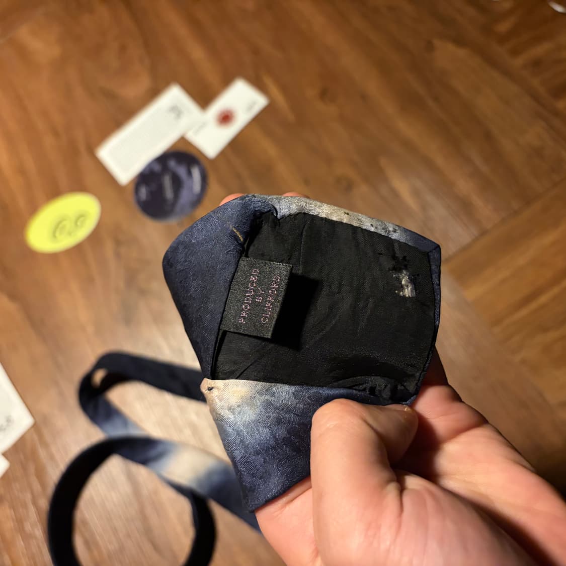 박윤정 hand painted silk tie 상품이미지5