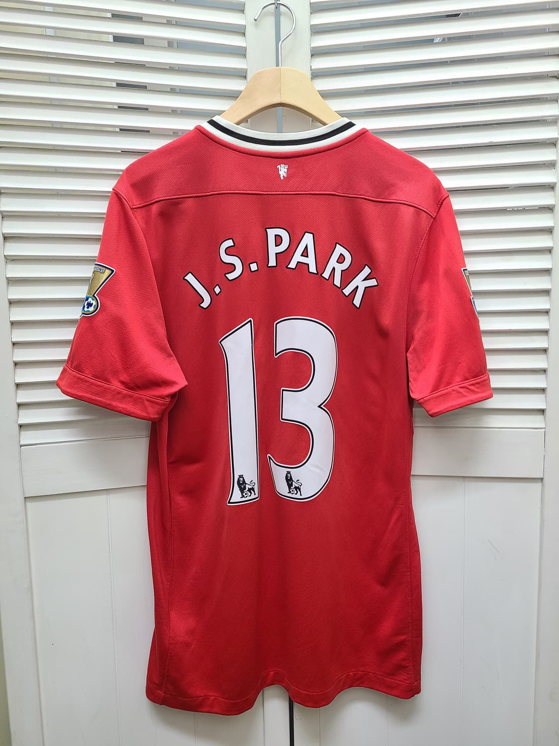 맨유 11-12 박지성 나이키 유니폼 상품이미지2