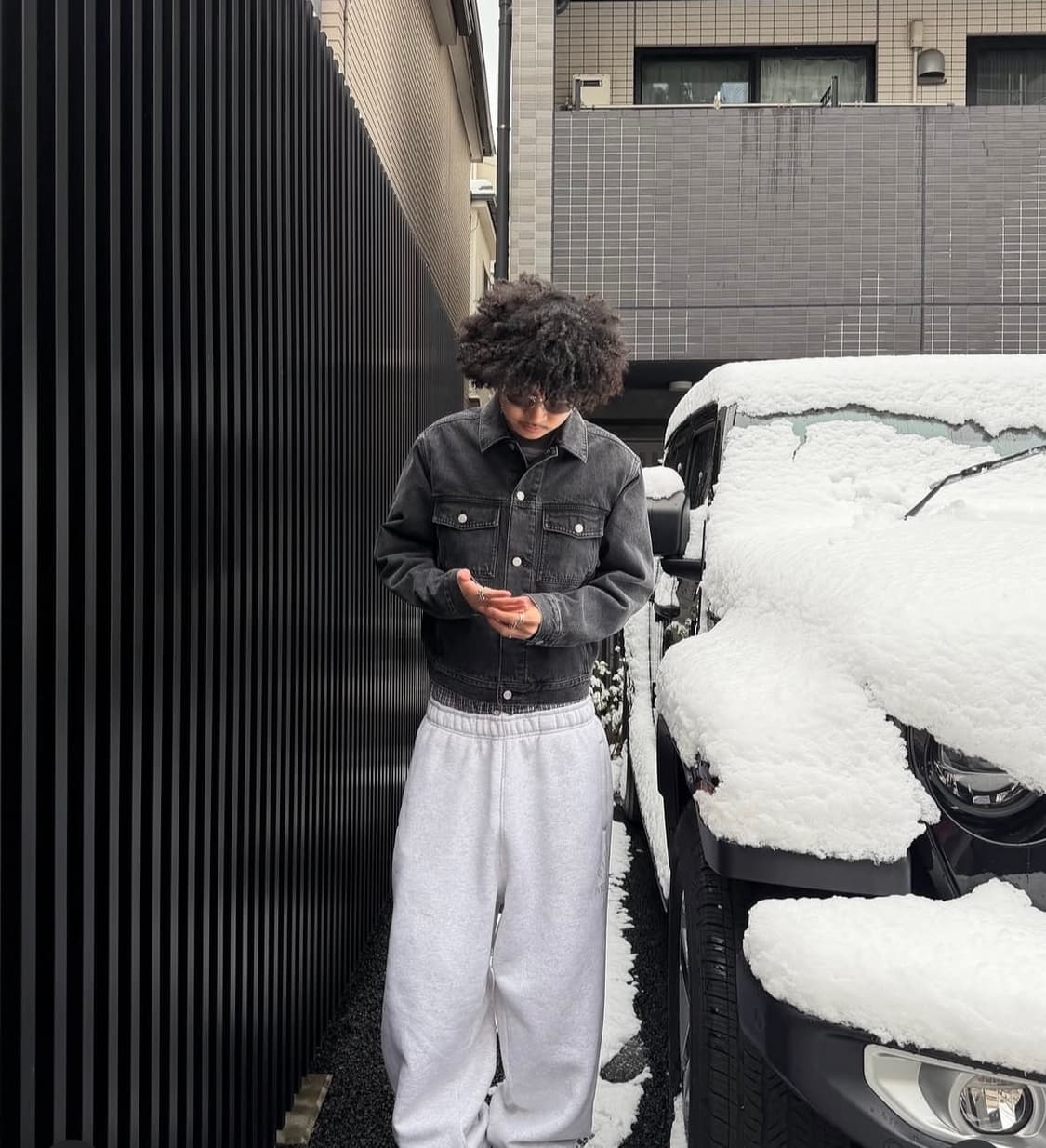 스투시 라인드 데님 트러커 상품이미지2