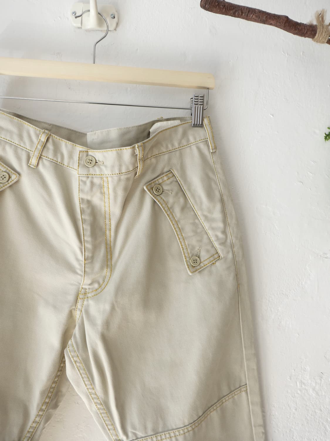 꼼데가르송 옴므 플러스 더블니 팬츠 상품이미지4