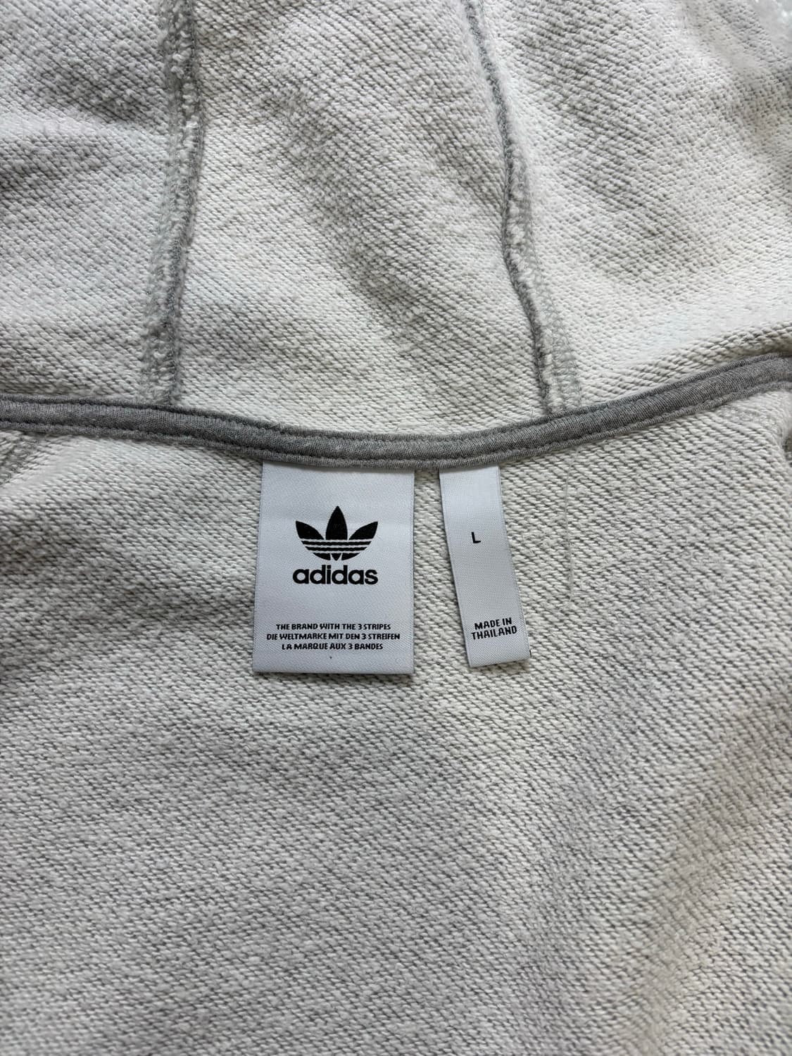 아디다스 그레이 파이어버드 투웨이 집업 져지 상품이미지4