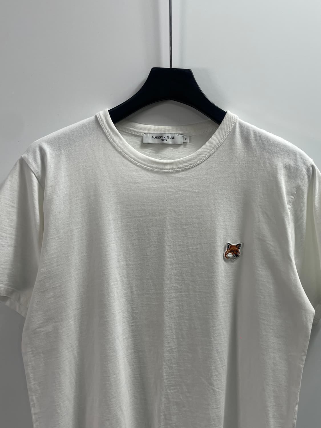 메종키츠네 폭스 라운드 반팔티 (on.366) 상품이미지2