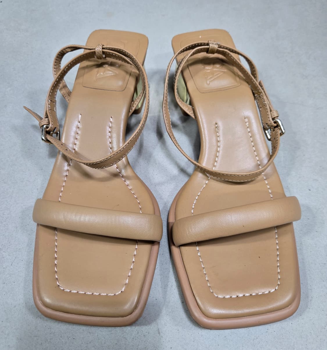 거의새것/ 자라 스트랩 샌들 230mm 상품이미지3