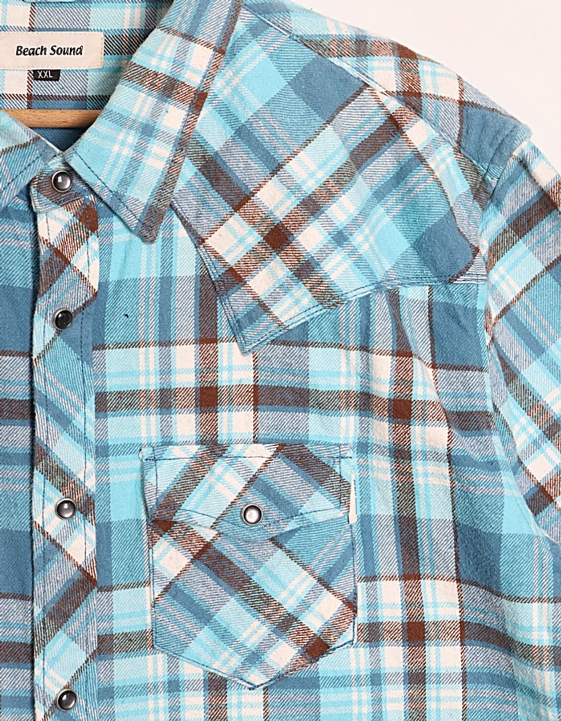 Beach Sound Flannel Western Shirts 상품이미지2