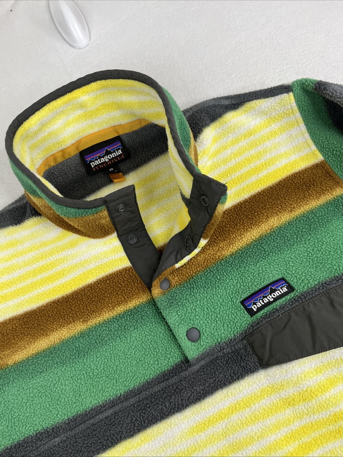 17FW 파타고니아 신칠라 스냅-T 시트러스/어센틱그린 상품이미지2