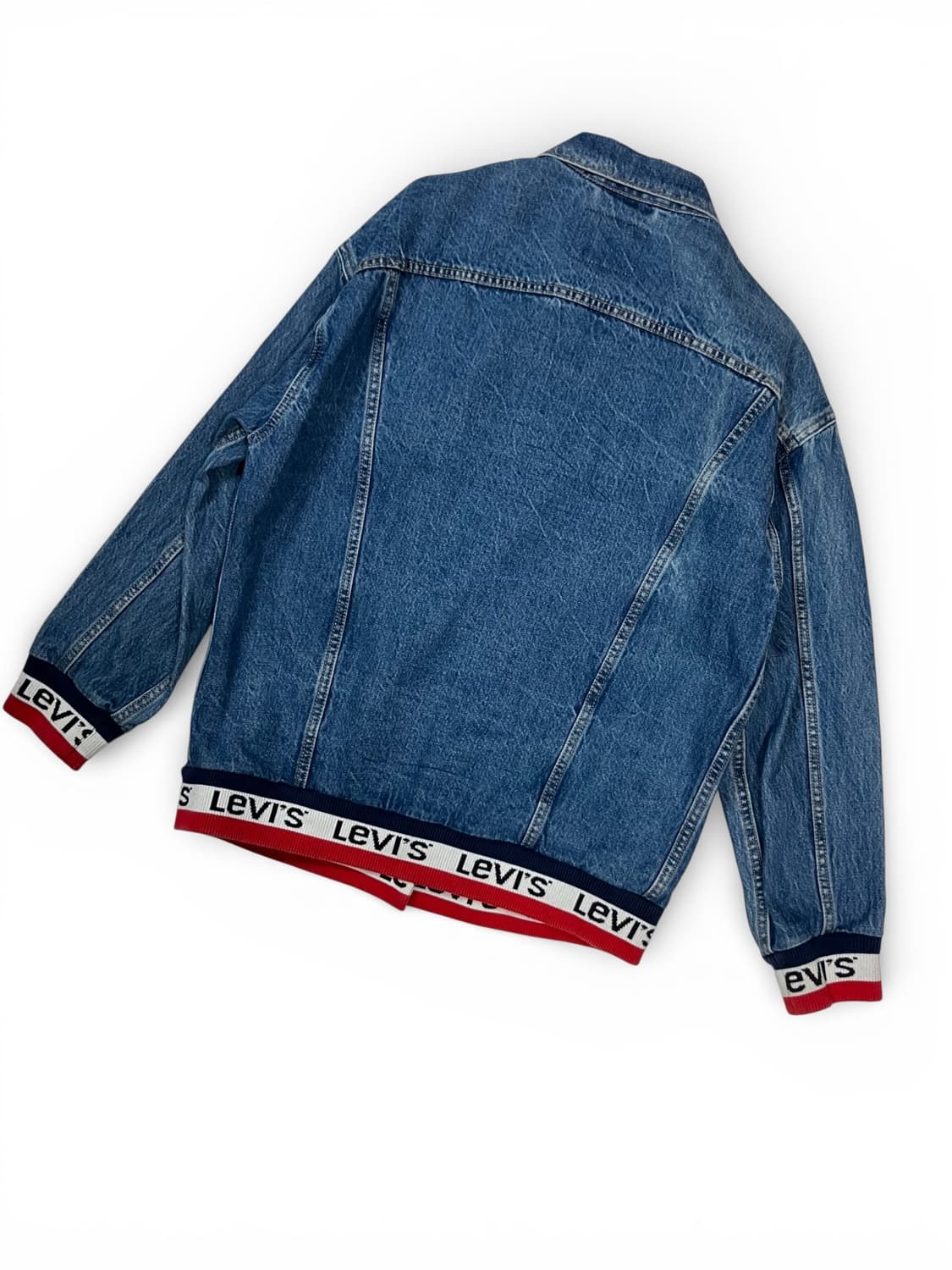 프리비엄 리바이스 로고 포인트 데님자켓 S 상품이미지4