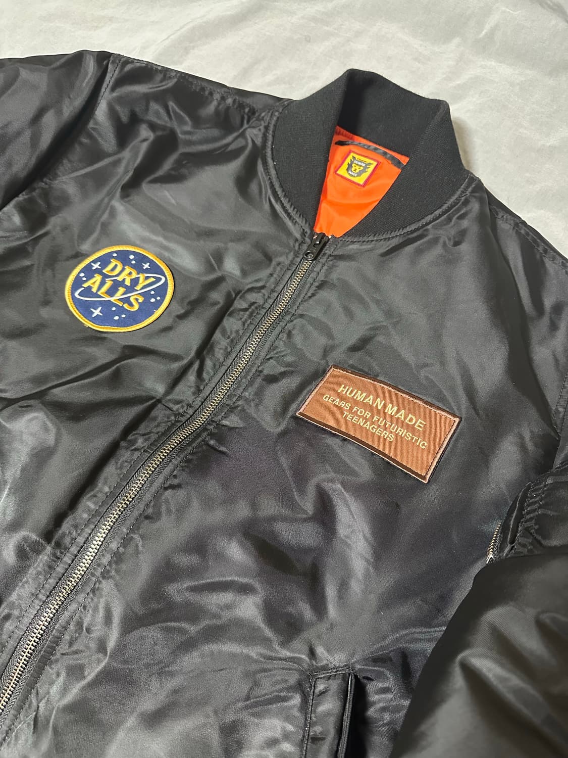 휴먼메이드  MA-1 블랙 XL 상품이미지2