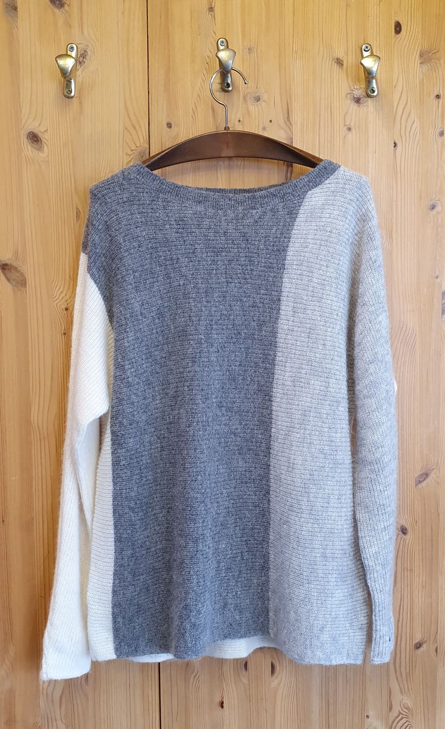 (새상품)55/66.타미 알파카 보트넥니트 상품이미지1