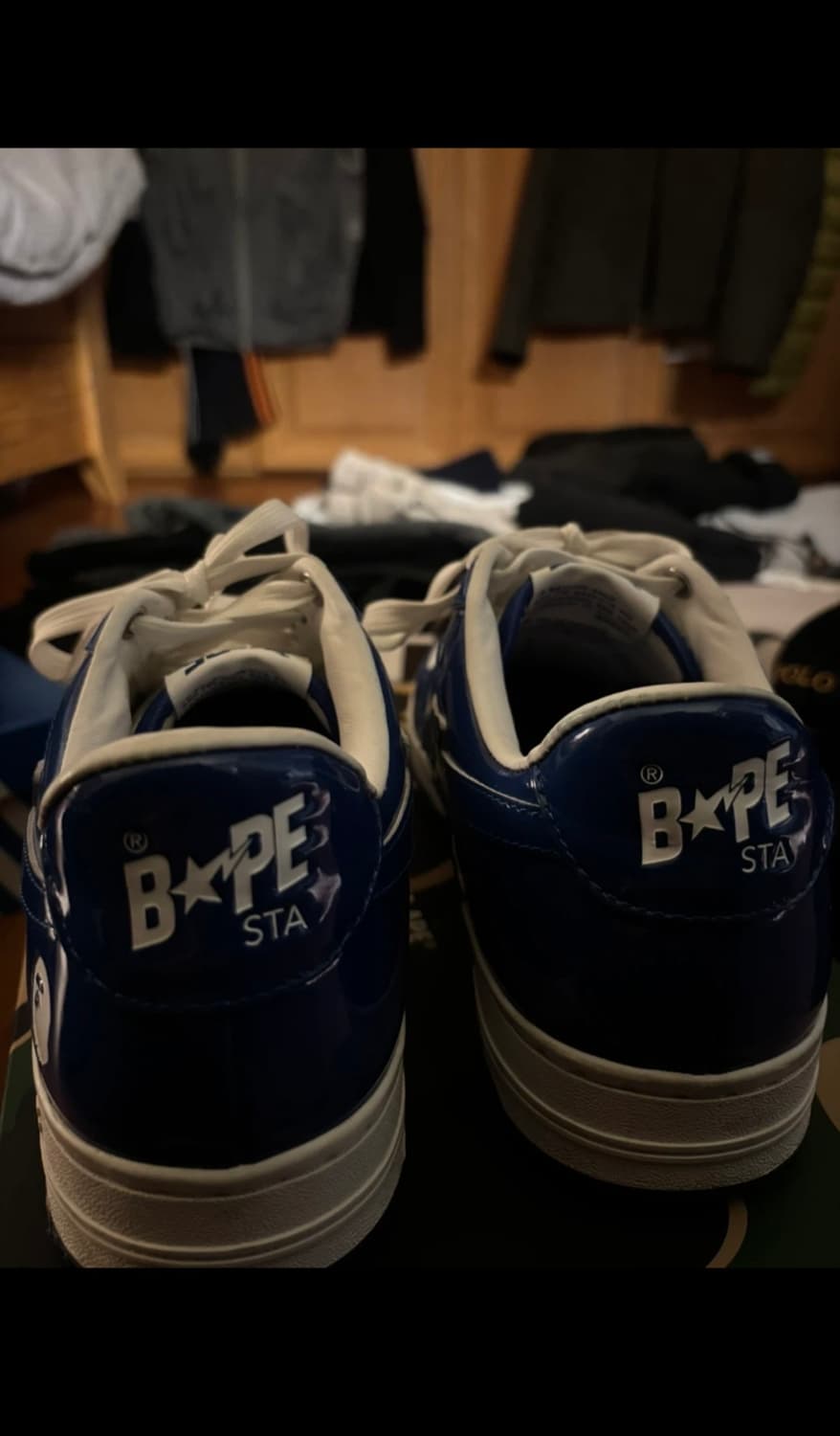 베이프스타 유광 블루 ⭐️ 상품이미지3