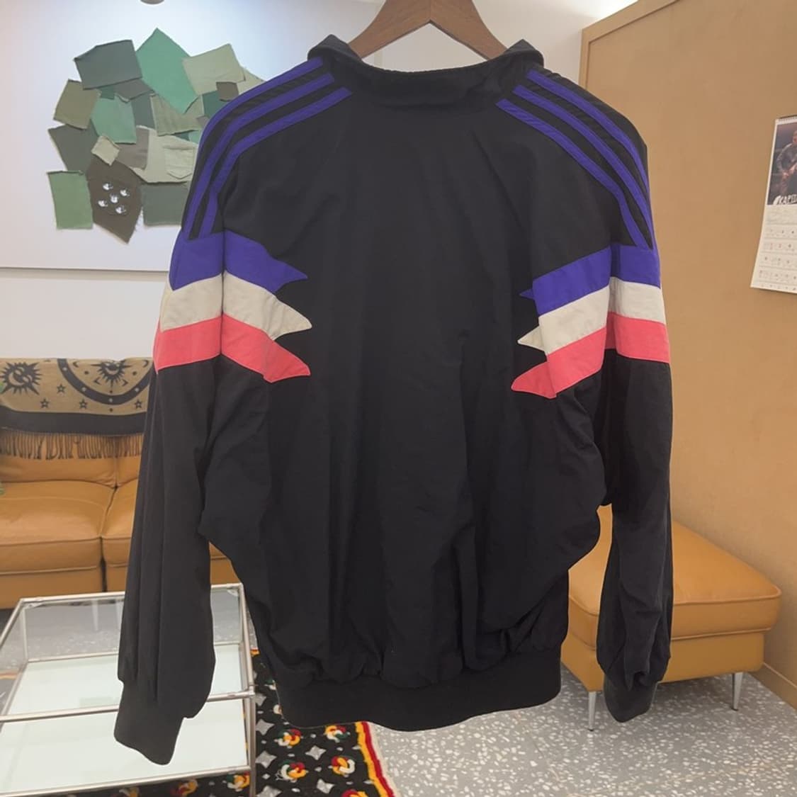 아디다스 올드스쿨 90's 가오리핏 바람막이 자켓 105 C08334 상품이미지4