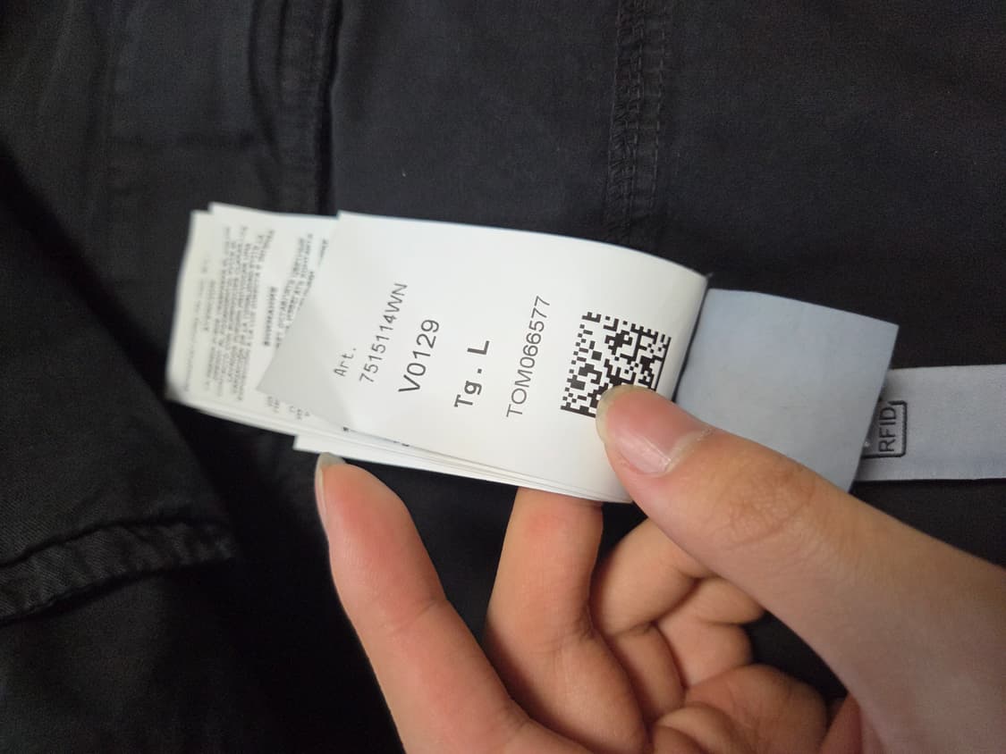 [정품] 스톤아일랜드 후드 오버셔츠 L 상품이미지5