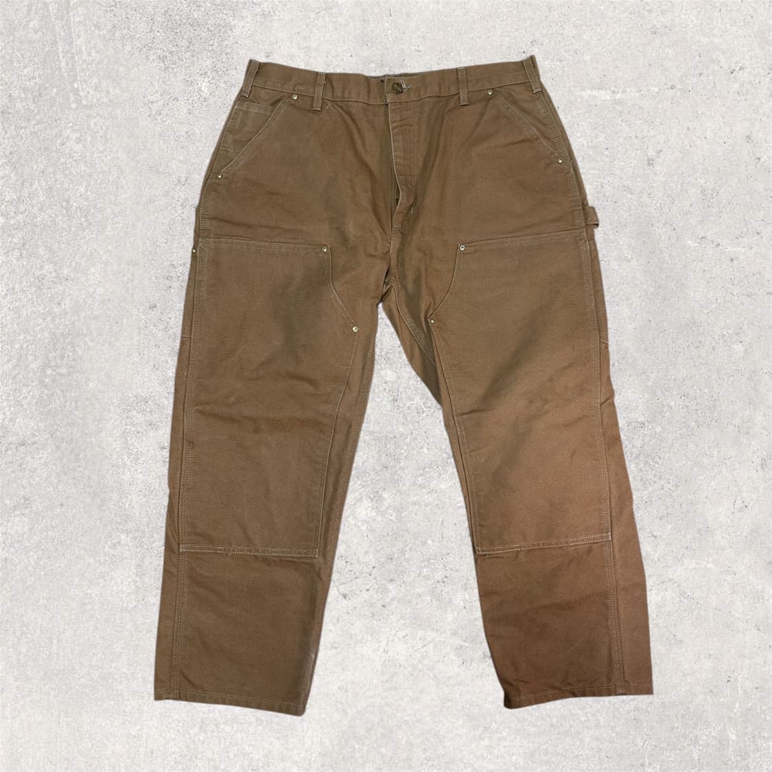 칼하트 던가리핏 더블니 워크팬츠 38 상품이미지4