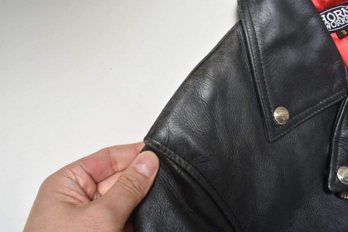 HORN WORKS 리얼 레더 라이더 자켓 3 상품이미지3