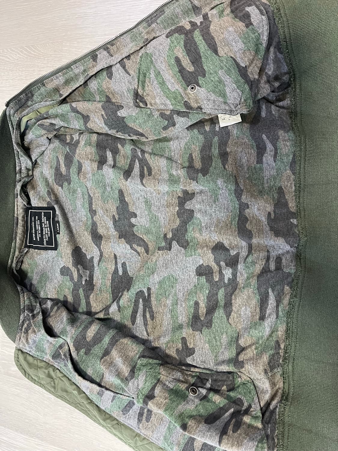 알파인더스트리 항공자켓 여자M 상품이미지6