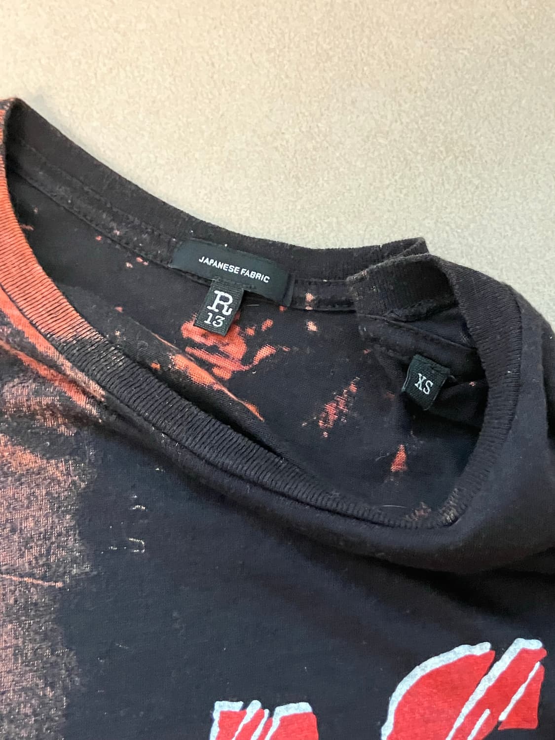R13 the clash cashmere T shirts 상품이미지3