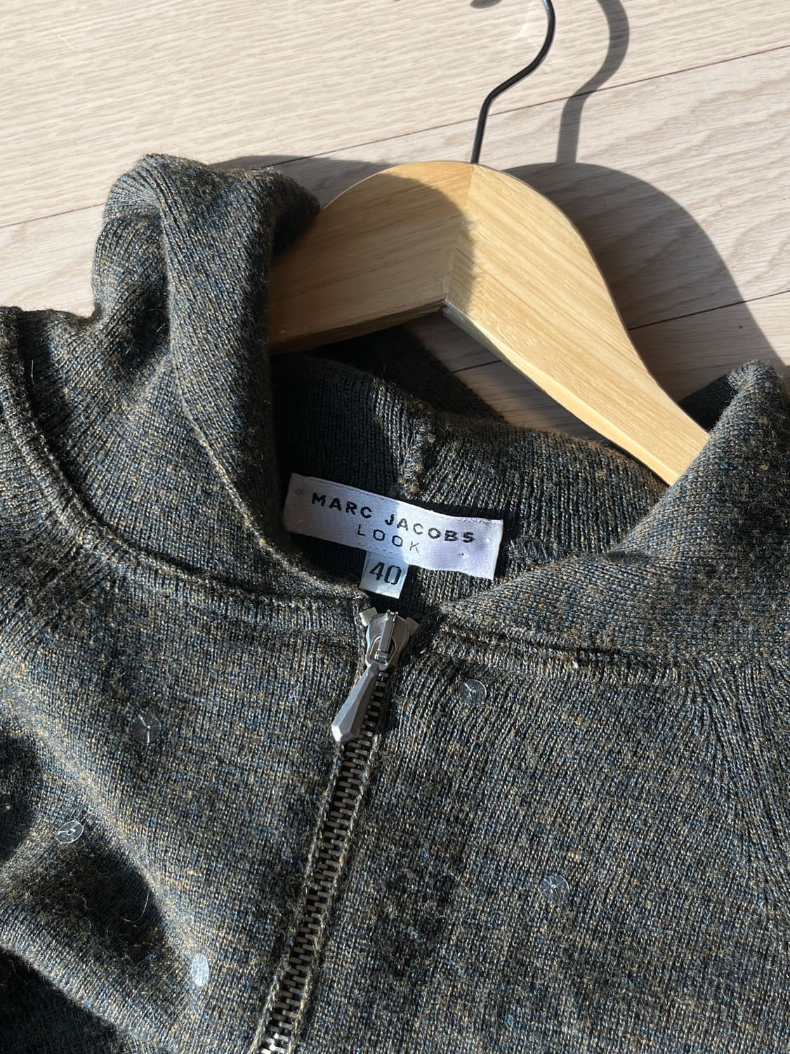 00s marc jacobs 마크제이콥스 스팽글 후드 집업 상품이미지9