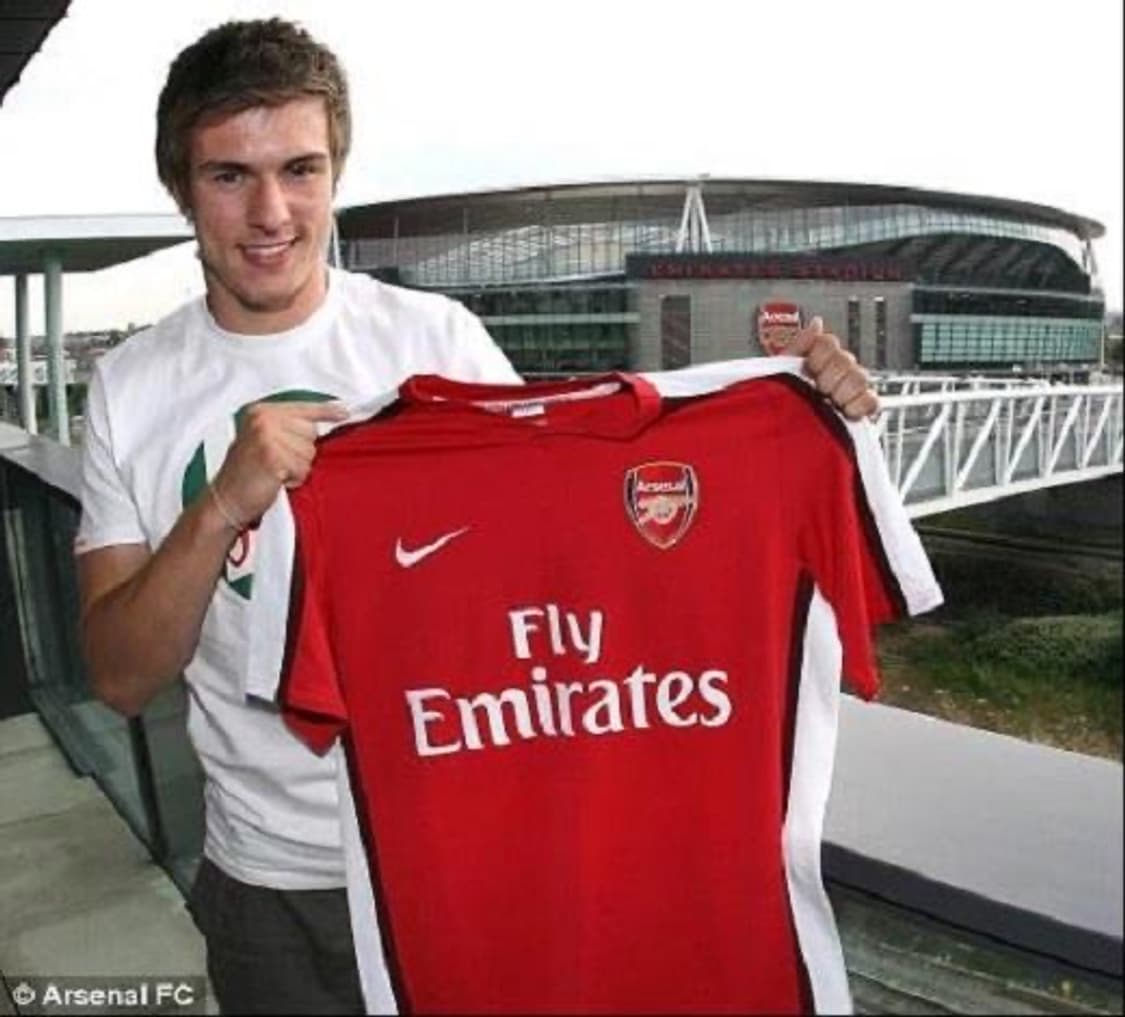 M) 08-10 나이키 아스날 FC 홈 유니폼 져지  상품이미지3