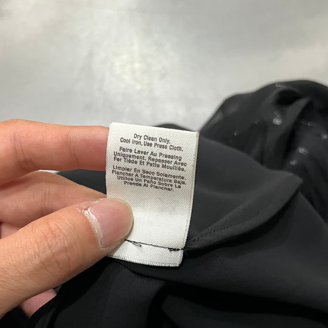 dkny 시스루 다크 원피스 y17049 상품이미지9