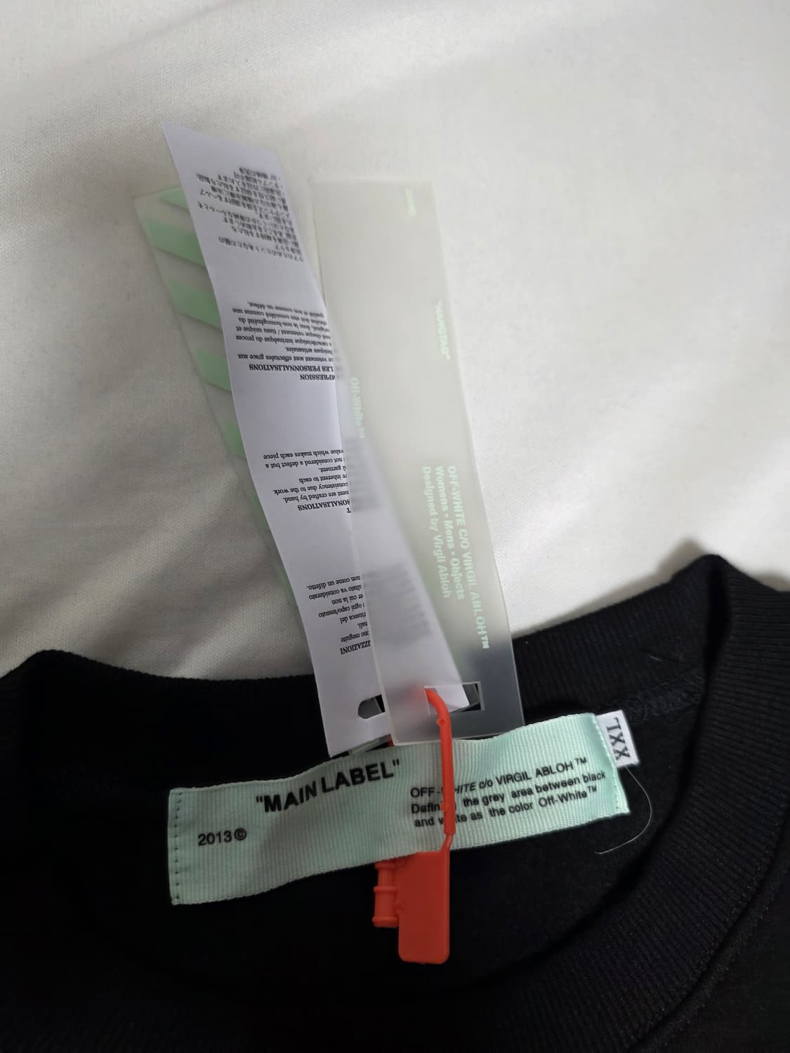 (새제품) 나이키 오프화이트 맨투맨 XXL (가단 60cm) 상품이미지6