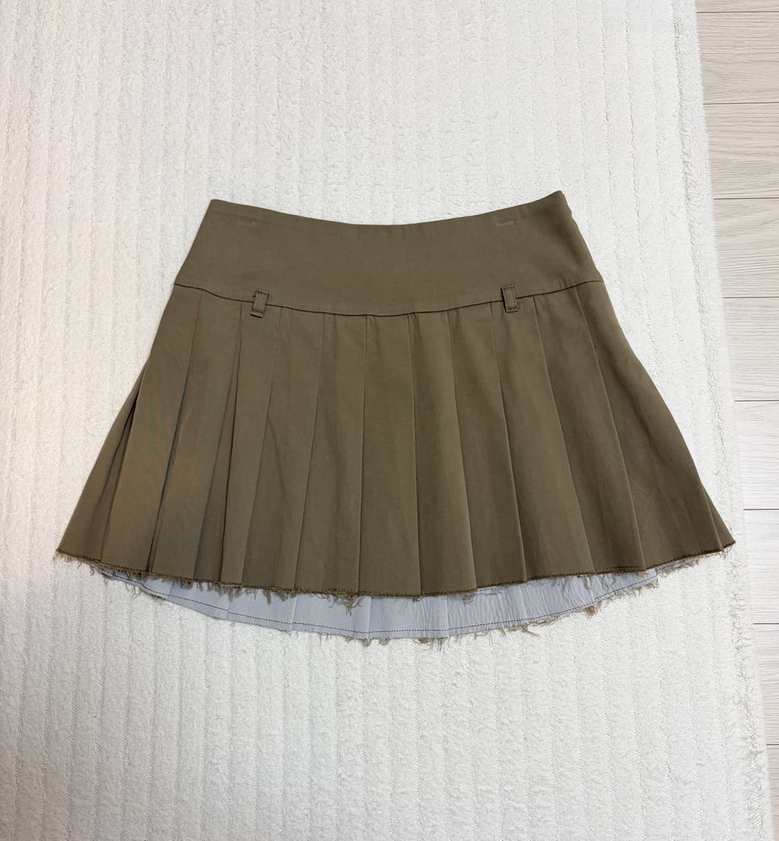 자라 로우라이즈 플리츠 스커트 상품이미지1