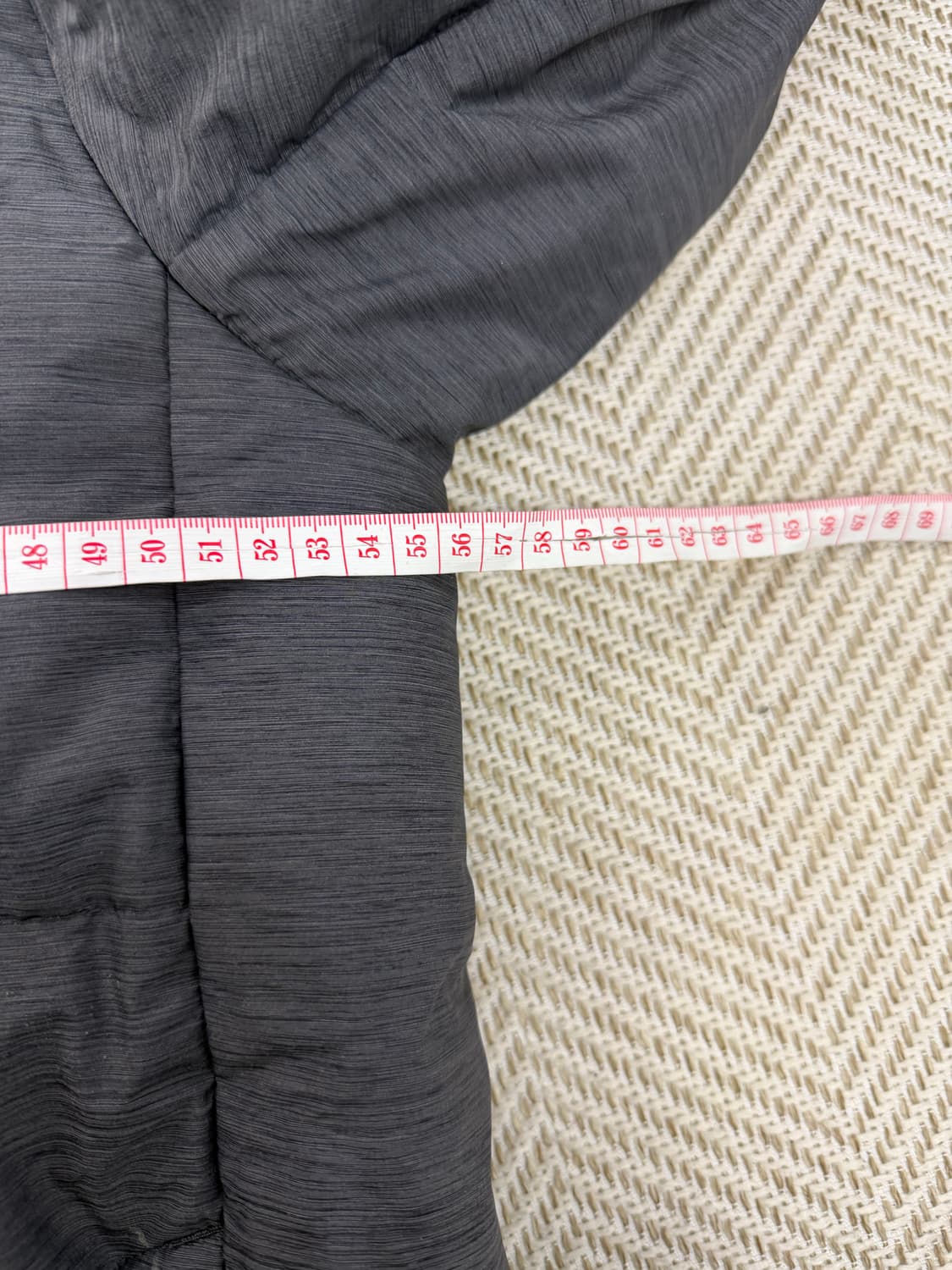 정품) 노스페이스 여성 회색 롱패딩 S 상품이미지9