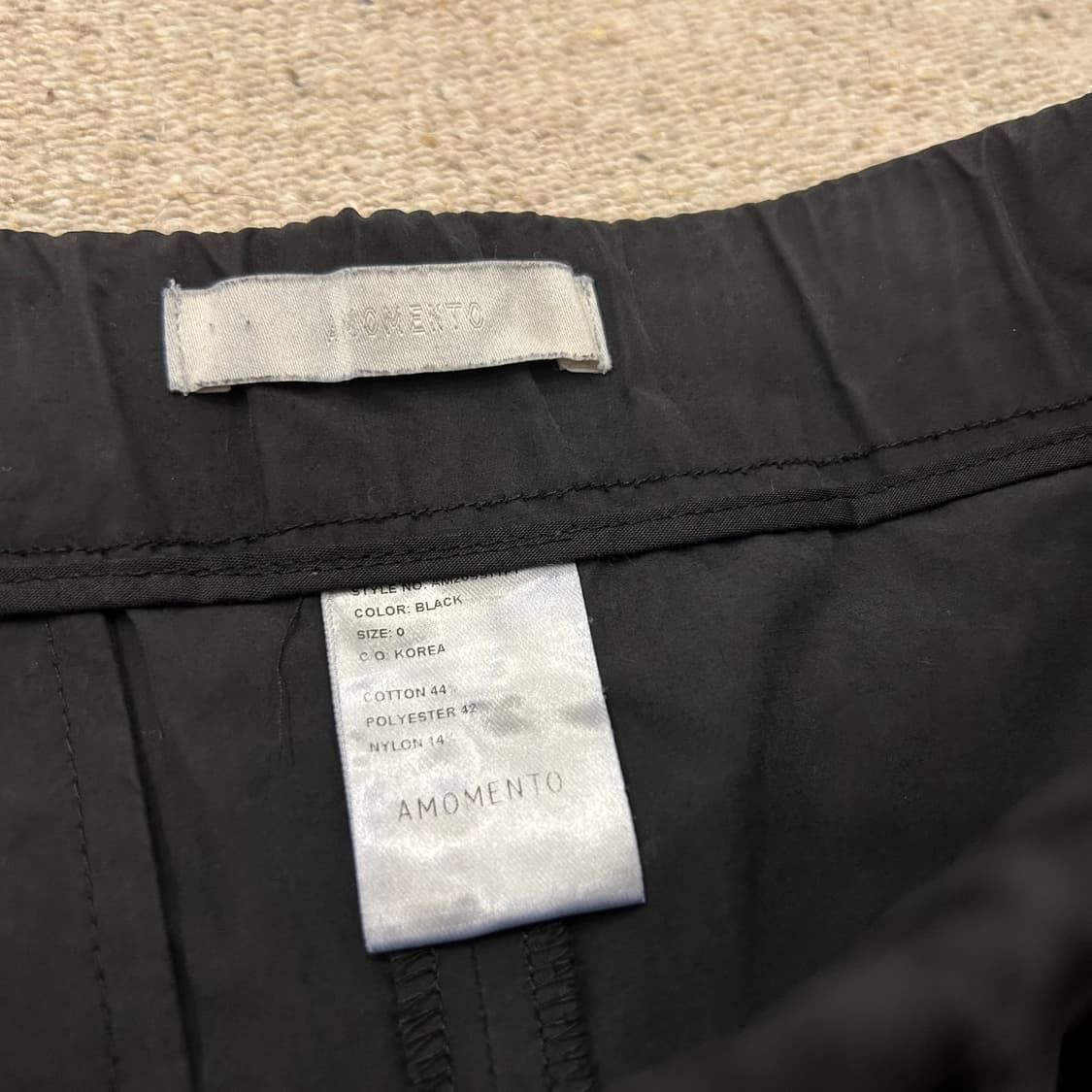 아모멘토 드로우스트링 팬츠 상품이미지3