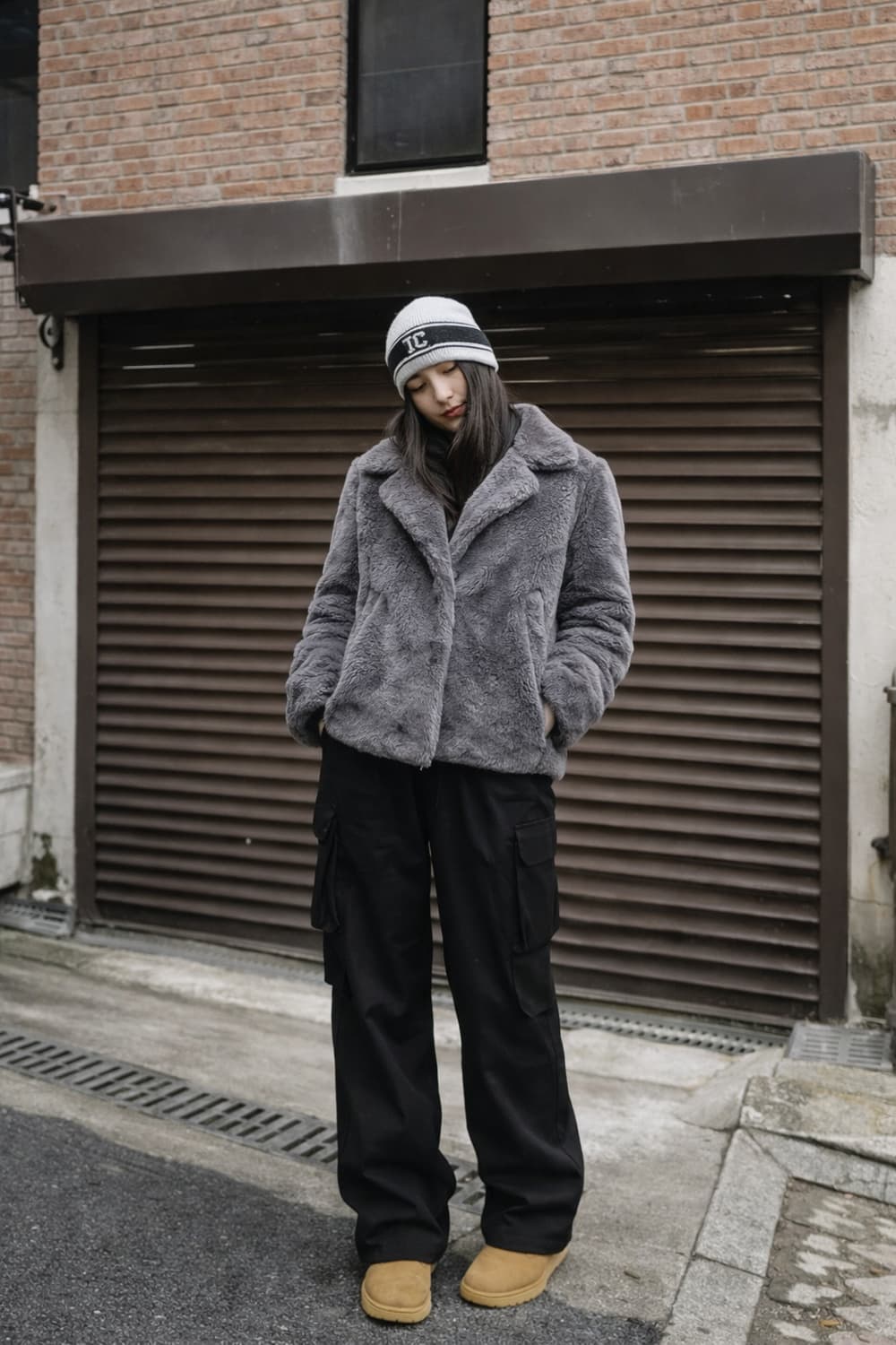 셀럽샵 에디션 리얼 양모 코트 M사이즈 상품이미지1