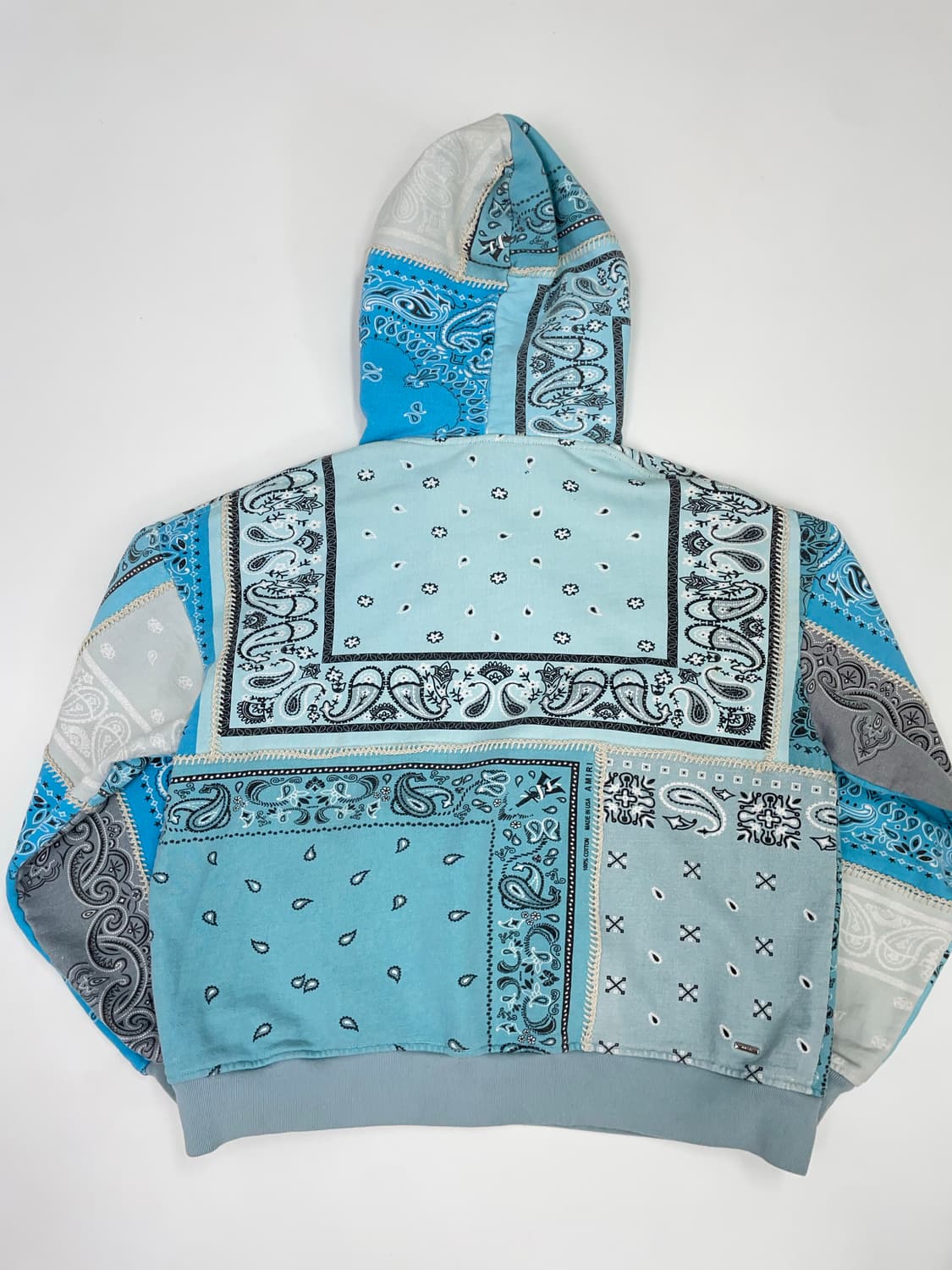 VTG PAISLEY BANDANA PATCHWORK HOODIE 상품이미지8