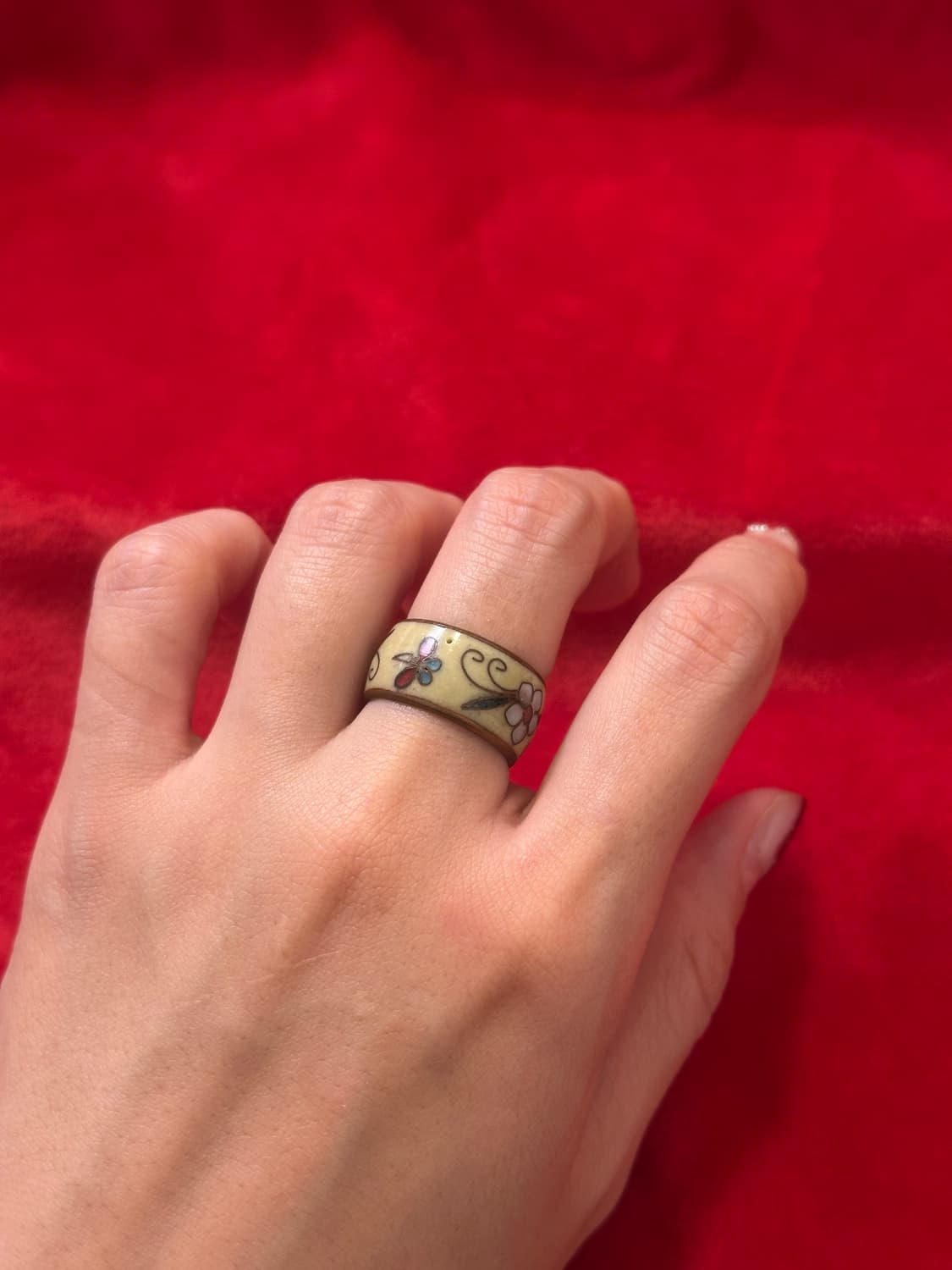 Vintage 七寶 ring 빈티지 칠보 반지 상품이미지6