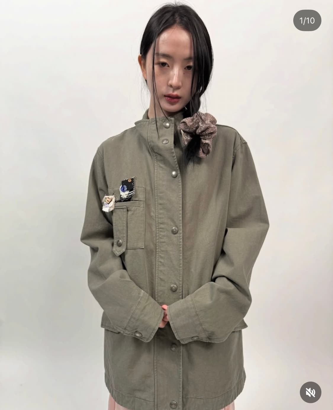 SANDY JACKET KHAKI 콜로신스  상품이미지2