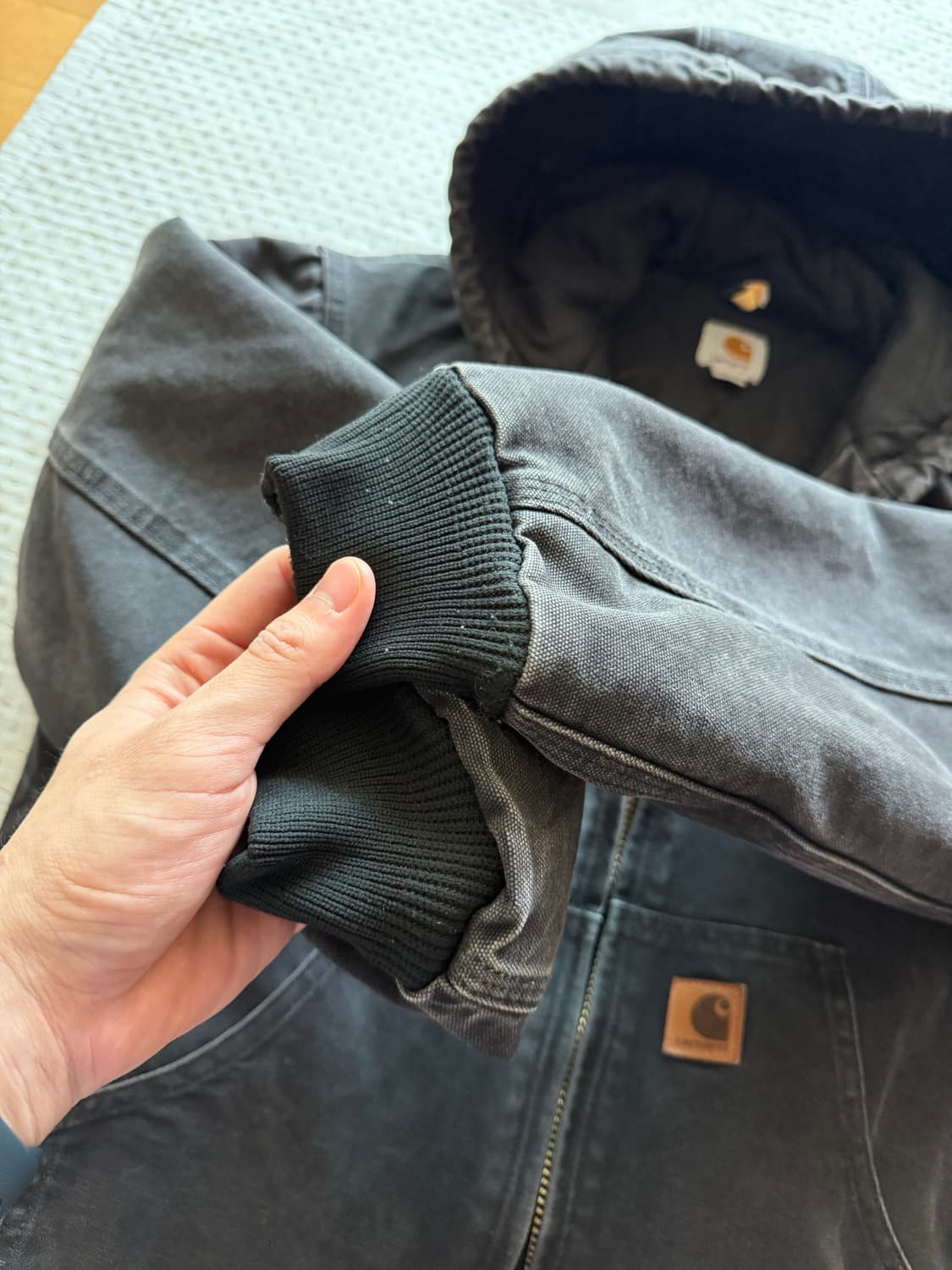 [S] 칼하트 j130 샌드스톤 덕 액티브 자켓 상품이미지2