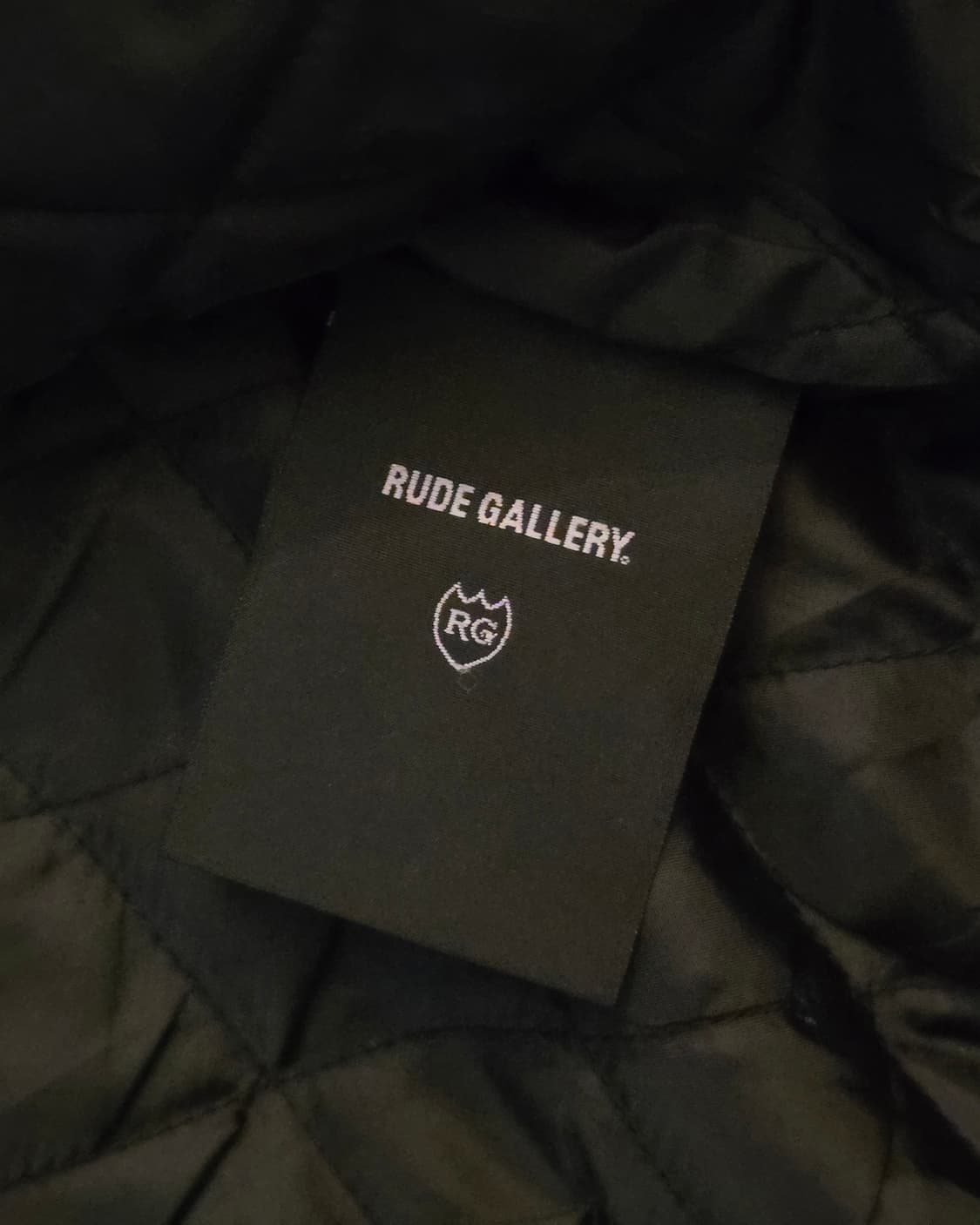 루드갤러리 블랙 레더 Varsity 자켓 상품이미지8